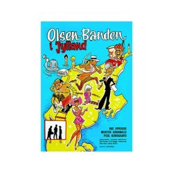 Postkort m. Olsen Banden filmplakat
