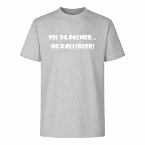 Sol og palmer... og k�llinger! T-shirt