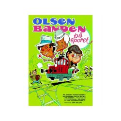 Store magneter m. Olsen Banden filmplakat