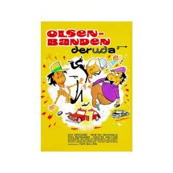Store magneter m. Olsen Banden filmplakat