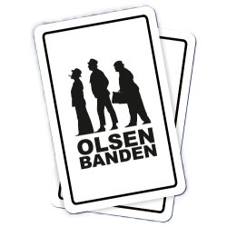 Spillekort m. Olsen Banden