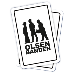 Spillekort m. Olsen Banden