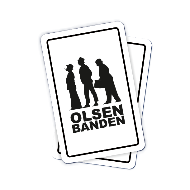 Spillekort m. Olsen Banden