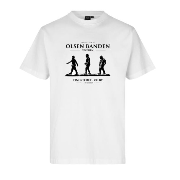 Indvielsen af Olsen Banden Statuen - T-shirt (LIMITED EDITION)
