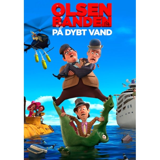 Olsen Banden p dybt vand - DVD